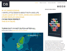 Tablet Screenshot of dougsblog.org